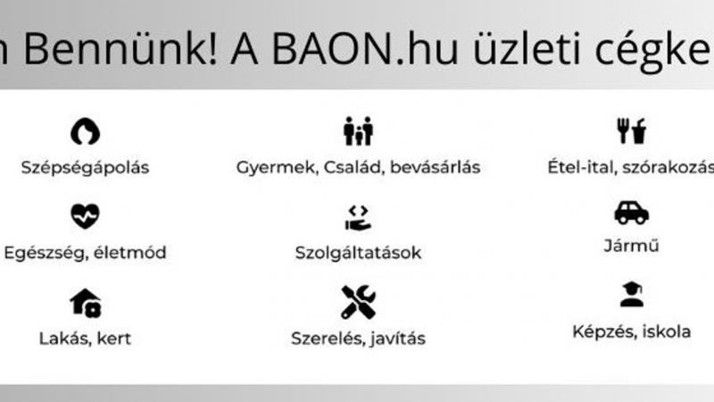 Bízzon bennünk - A Baon az Ön megbízható üzleti partnerkeresője!
