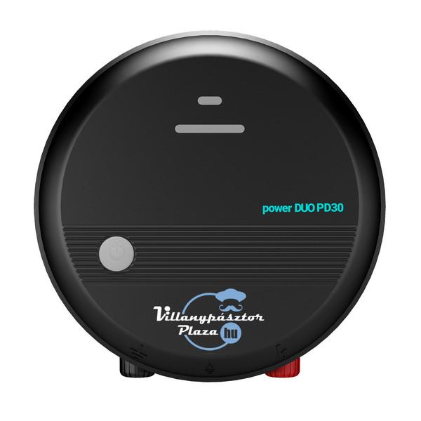 Az Power DUO PD30 villanypásztor készülék egy innovatív megoldás, amely garantálja a hatékony állatvédelmet és a biztonságos kerítést. Ez a korszerű eszköz kiválóan alkalmas a legkülönfélébb állatok tartására, legyen szó akár szarvasmarháról, juhokról vag