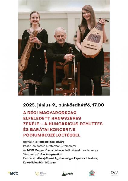 A Hungaricus együttes és barátaik egy különleges koncerttel várják a zenekedvelőket, ahol a zenei élmény mellett izgalmas pódiumbeszélgetésekre is sor kerül. Az esemény nem csupán a zene ünneplése, hanem a művészi párbeszéd és a közönség bevonása is, így 